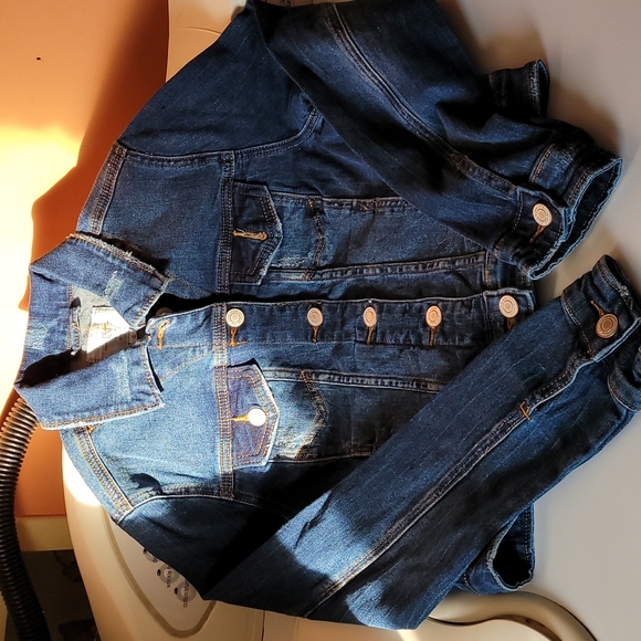 I & M Premium Cropped Jean Jacket sz S - Picture 5 of 17